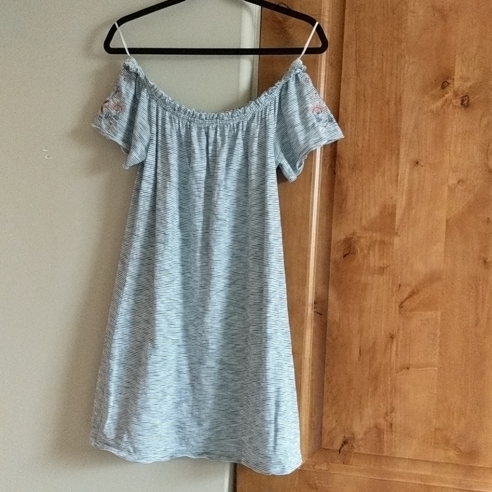 Off the shoulder dress